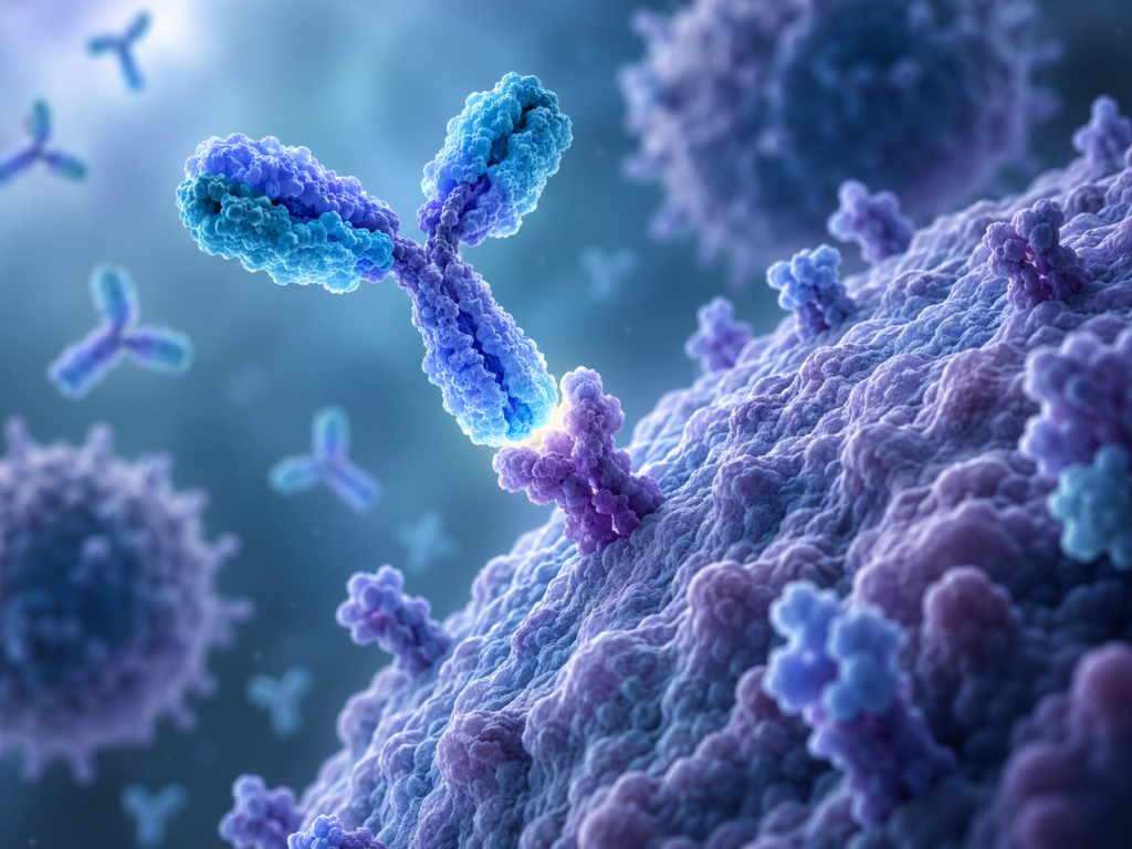 Representación editorial de terapias dirigidas en oncología