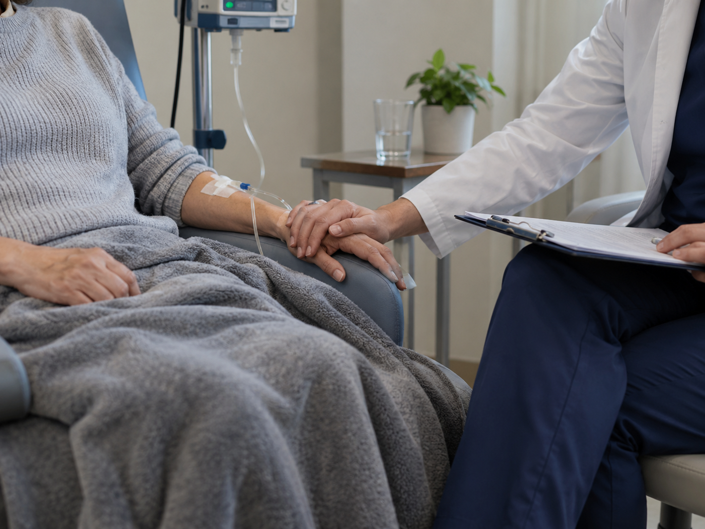 Atención y tratamientos de soporte para pacientes oncológicos